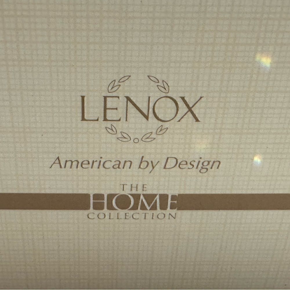 LENOX HARVEST GLORY  GLASS WAVE BOWL - New in Box​ - Picture 2 of 6